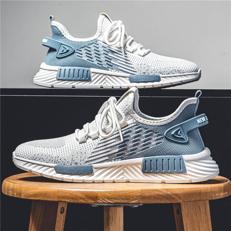 Модные тканевые мокасины Мужская повседневная обувь Повседневные кроссовки Спорт и отдых — фото 6