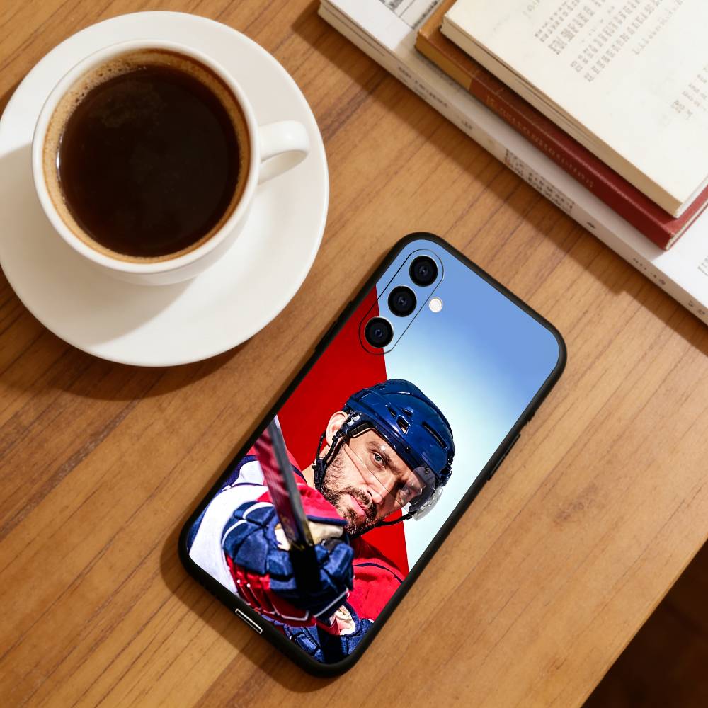 A-Alexander O-Ovechkin Phone Case Black Silicone Soft For Samsung Galaxy A73,A72,A71,A70,A53,A52,A51