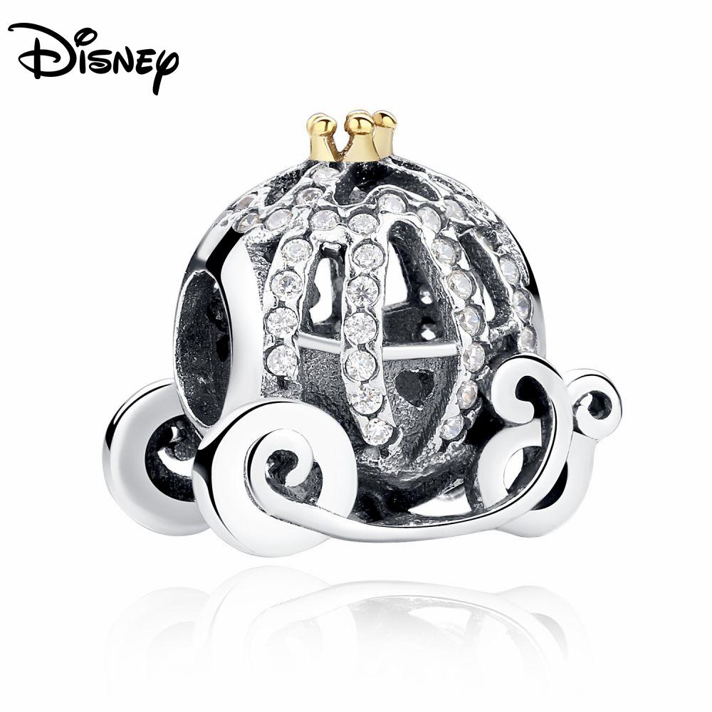 Disney 925 Silver Red Spider Ratatouille Charms Bead Earrings Bracelet Fit Original Bracelets DIY Birthday Jewelry Gift