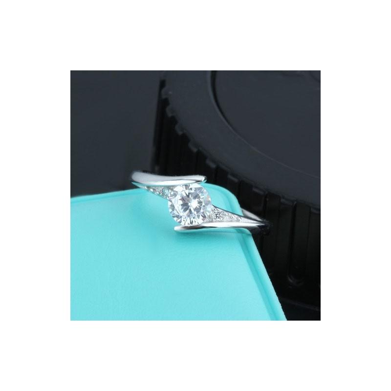 Copper Crystal Wedding Ring For Women With Fashion Jewelry For Daily Wear