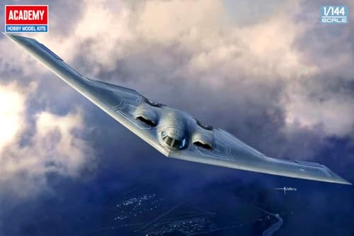 Academy 1/144 B-2A Spirit Strategic Bomber Plastic Model Kit 12645 (Airplane)