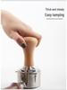 Wooden Handle Coffee Tamper & 51/58mm Metal Coffee Powder Distributor