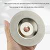 Kitchen Knife & Scissors Sharpening Disc - Cymbal-Shaped Angle Grinder Wheel