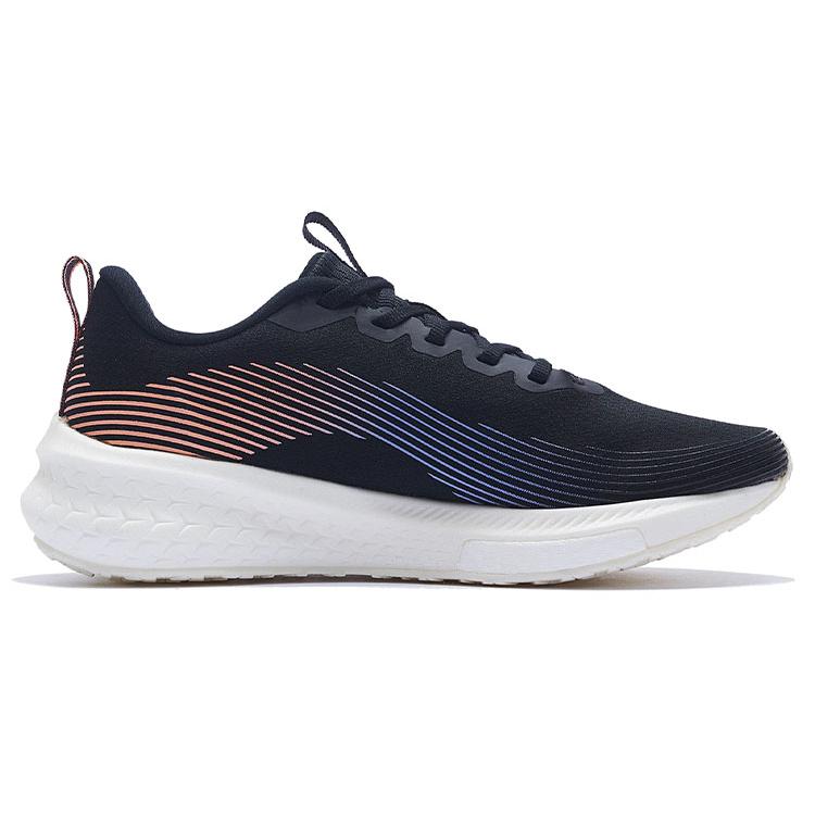 New LiNing Red Hare 5 Pro Cushioning Anti Slip Wear Resistant Breathability Low Top Running Shoes Women's Black ARMS026-1