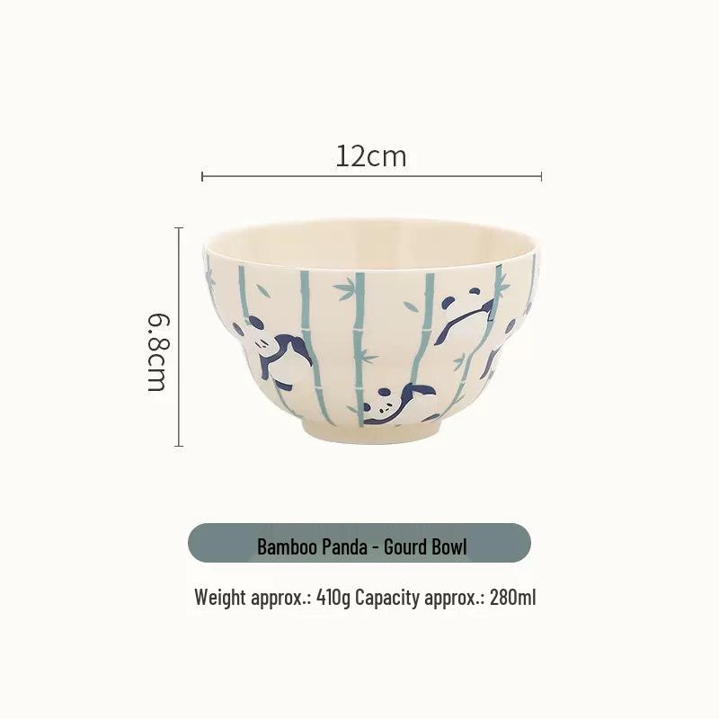 2024 Cute Ceramic Rice and Noodle Bowl Gift Set - High-End Tableware Collection.