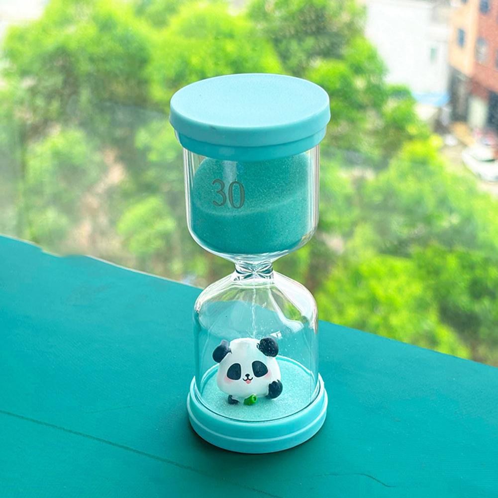 3/5/10/15/30 Mins Cartoon Sand Timer,Creative Plastic Hourglass Timer for Kids,Colorful Shatterproof Sand Clock for Game Timing