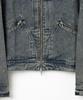 Millo Archive Denim Biker Jacket [Oil Blue]