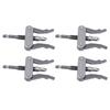 4PCS Broken Pipe Extractor 1 2 3 4 1 Inch Universal Pipe Thread Removal Tool for Plumbing Faucet Valve Hex Shank