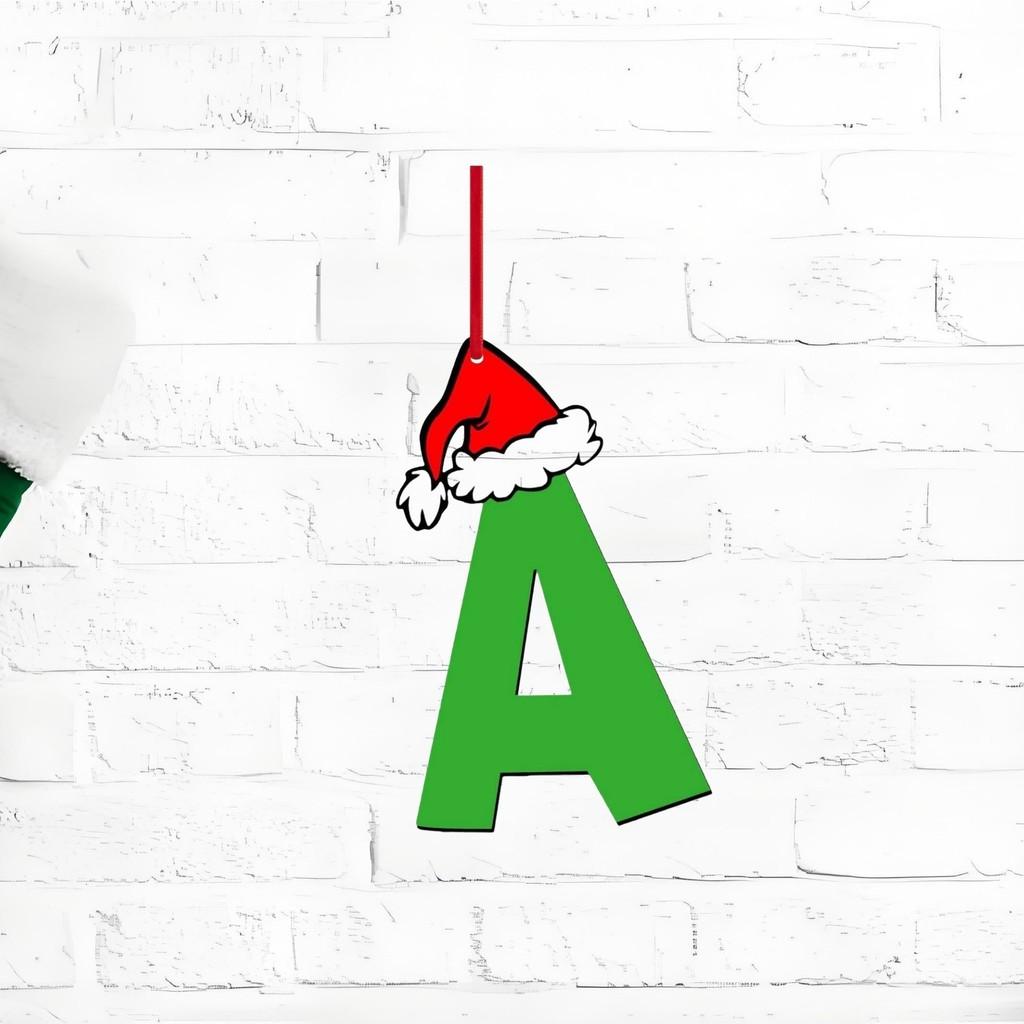 Ideas 26 Christmas Letter Ornament Pendant Christmas Tree Home Gifts Partys