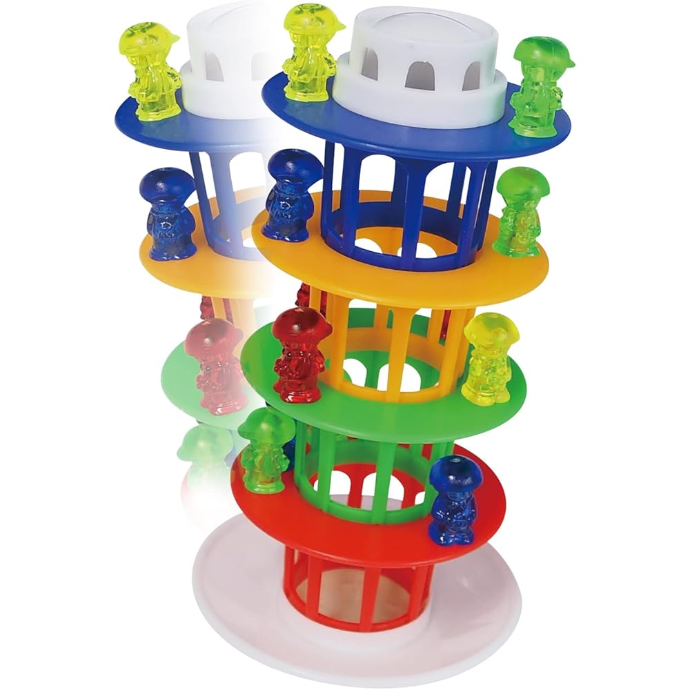 Maruka Gragura Tower Toy Game for Ages 3 and Up Educational Playset