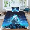 Anime H-Hatsunes Miku Duvet Cover cartoon cute bedding creative Kawaii girls bed sheet duvet cover pillowcase gift