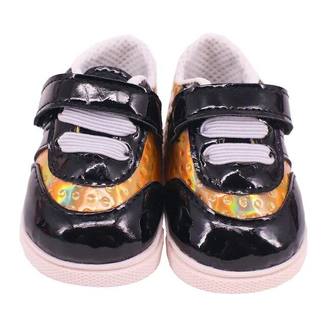 Doll Shoes Boots Handmade Plush Boots 7cm Shoes for 18 Inch American 43cm Baby Born Doll Accessories