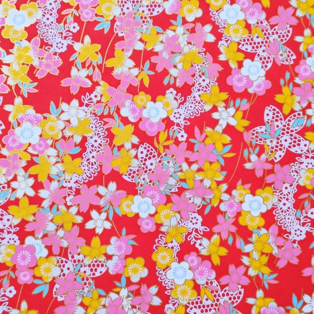 Creative 42x58cm Craft Paper Retro Print Handmade Origami Paper Multi Scene Art Paper Home Decoration