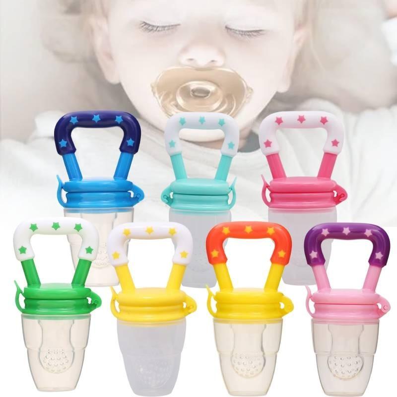 Premium Baby Fruit Vegetable Feeder Pacifier Silicone Teething Toy For Infants