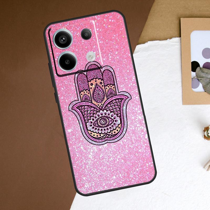 

Чехол для телефона Hamsa Рука Фатимы Арт Для Redmi Note 12 13 Pro Plus 9 10 11 Pro 9S 10S 11S 12S Redmi 10C 12C 13C Redmi Note 9 Pro
