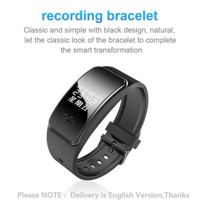NOU MP4 Cu o singură tastă Înregistrare Dictafon Ieșire Înregistrare voce Mp3 Music Player numărare pași Brățară sport 8GB/16GB/32GB Mp3 player