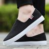 Fashion New Spring and Autumn Men's Lightweight Breathable Flats Fashionable Versatile Canvas Shoes Casual Comfortable Men's Shoes