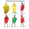 Costumes de Fête sur le Thème des Fruits Respirants Non-tissés pour Multiples Jeux de Rôle lors d'Événements Scolaires et de Célébrations Familiales Confortables à Porter