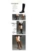 Women's Retro Leather Over-the-Knee Boots with Thick Sole and Velvet Lining - Versatile High-Top for Autumn/Winter