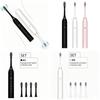 Portable Electric Toothbrush Set For Adults With Soft Bristles And Multimode Functionality