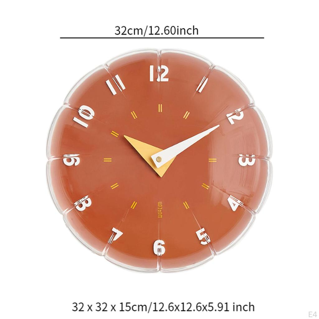 Decorative Wall Clock Desk Hanging Table for Dining Room Office