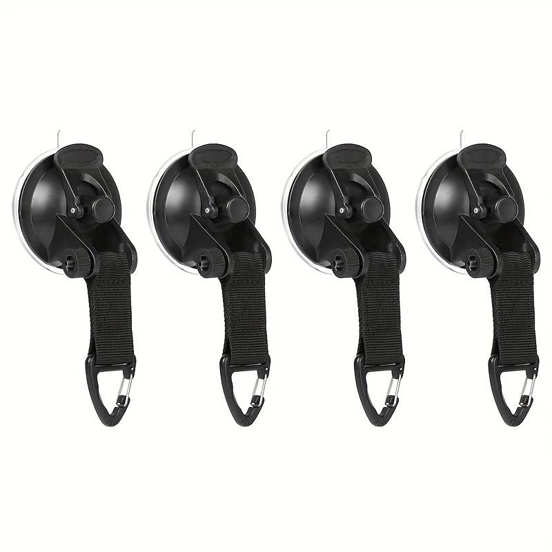 4Pcs Car Tent Suction Cups Buckle Side Round/Triangular Awning Anchors Outdoor Camping Tent Suckers Anchor Securing Hook