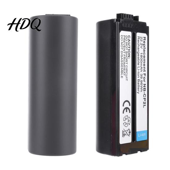1800mAh Battery NB-CP2L Charger for Portable Rechargeable Power Supply CP1300 Printers Canon CP910 Replacement High Efficiency