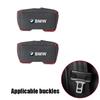 Car Seat Belt Buckle Suede Protective Cover, Prevents Scratches & Rattling Noise For BMW G80 G06 G07 G42 G14 G15 G16 F82 Sticker 6YS3G
