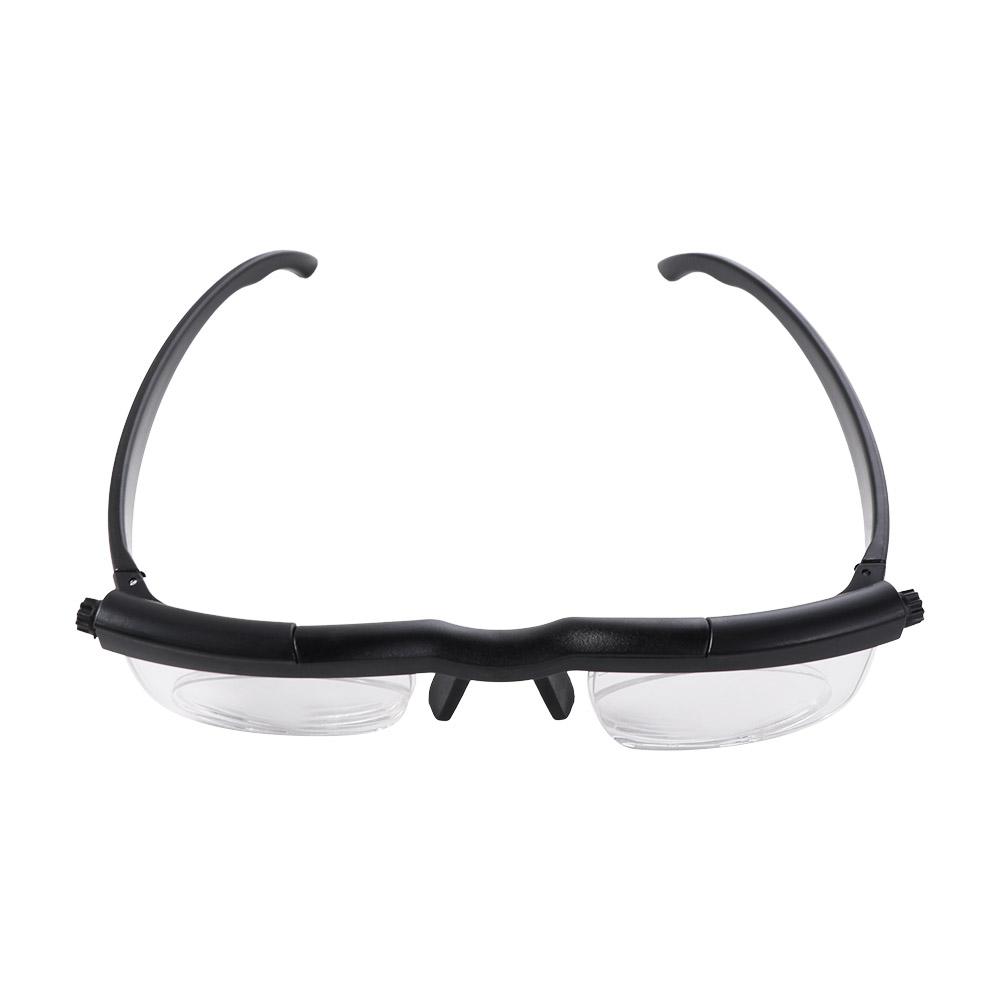 

Variable Lens Adjustable Strength Glasses Eyewear Correction Myopia Distance Reading Glasses Double Vision Adjustable Degree чорний
