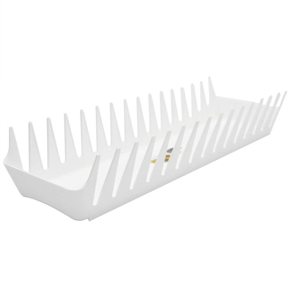 Plate Stand Lids Kitchen Organizer Dishes Drying Rack Drainer
