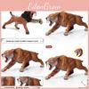 Machairodus Realistic Animal Model Figure Toy For Kids Learning And Collection