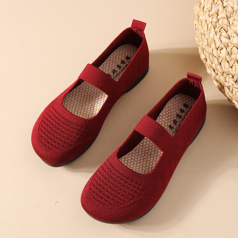 Comfortable Breathable Cloth Shoes with Soft Soles for Women