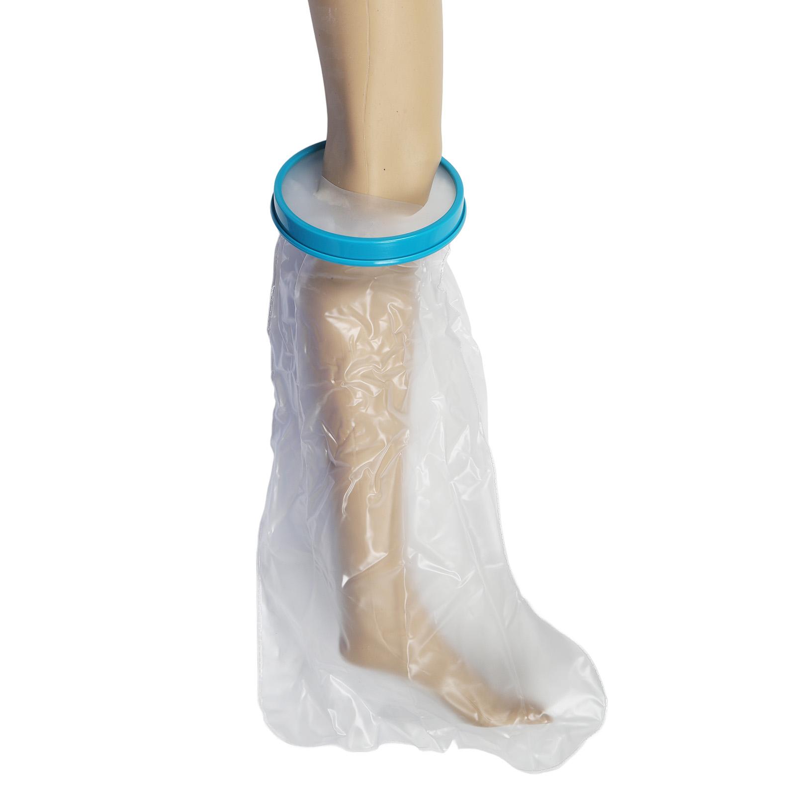 Couvre-plâtre de jambe réutilisable, étanche