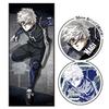 Anime "Blue Lock" Duży ręcznik z postacią F z przypinką [Nagi Seishiro]