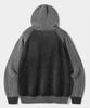 Dimiteulibeullaeg Vlad Type-A Two-Tone Long Sleeve Hoodie Knit_Black