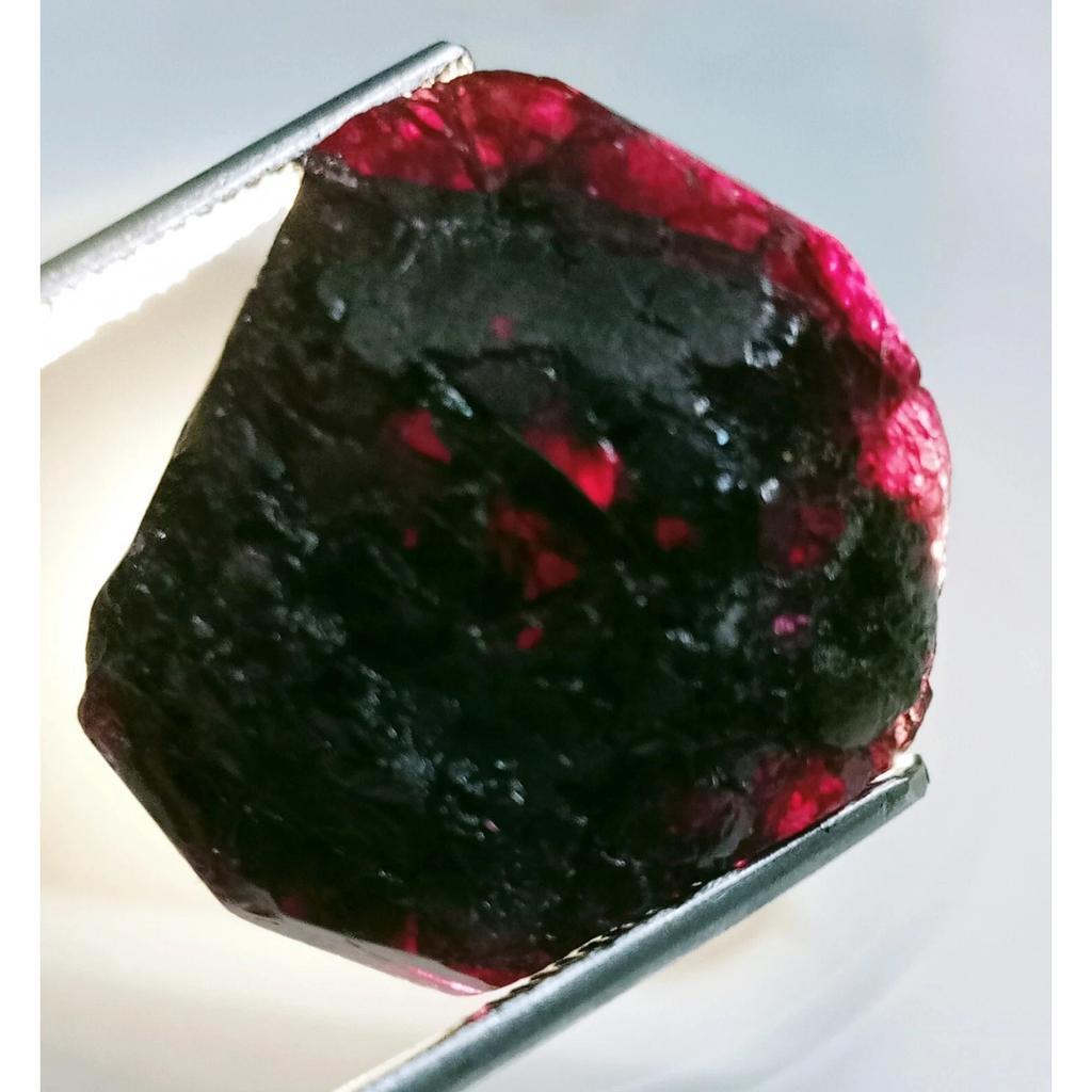 Certified Natural Red Painite Facet Rough 79.60 Ct Extremely Rare Gemstone