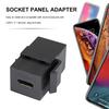 USB 3.1 Type C Socket Cable Port Support Charging Data Synchronization Keystone Insert for Wall Plate Outlet Panel