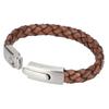 Vintage Woven Leather Bracelet Men s Cuff Wrap Bracelet Braided Bracelet with Magnetic Clasp