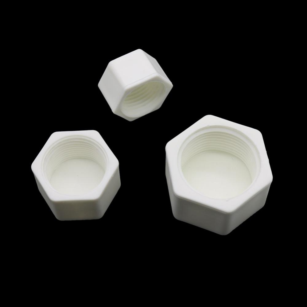 Pipe end plug with 1/2'',3/4'',1'' Female Thread Garden Water pipe connector Tube Waterstop Caps Pipe Fittings 4 Pcs