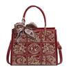 Light Luxury High-end Handbag, New Trendy Handmade Embroidered Bag, Wedding Temperament Shoulder Bag for Women
