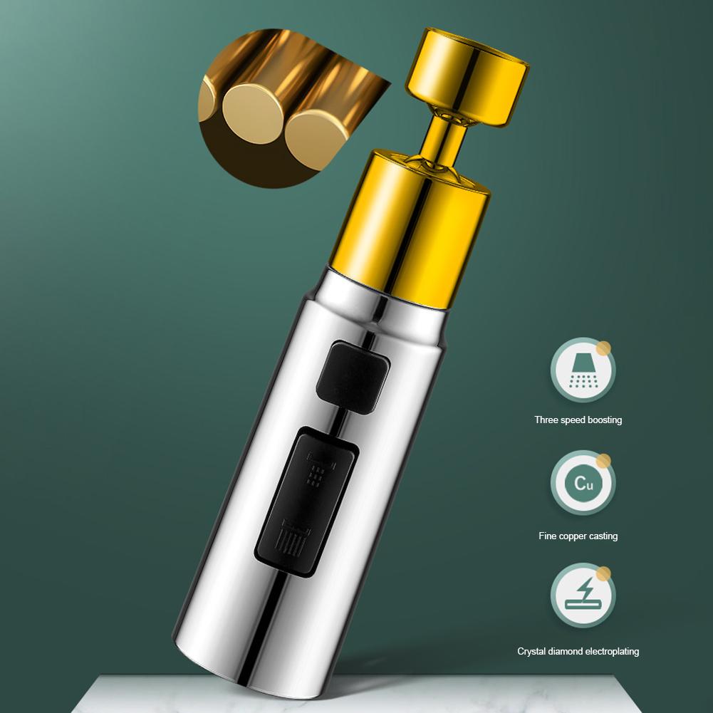 360 Degree Rotatable Faucet Extender Kitchen Faucet Aerator Rotatable Water Tap Nozzle Saving Water Tap Nozzle For Bathroom Sink