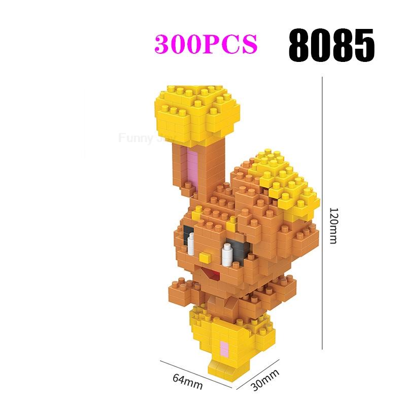 Funny Pokemon Building Blocks Assembly Anime Picachu Charizard Doll Blastoise Bulbasaur Gengar Pokémon Bricks Toy for Kid Gift