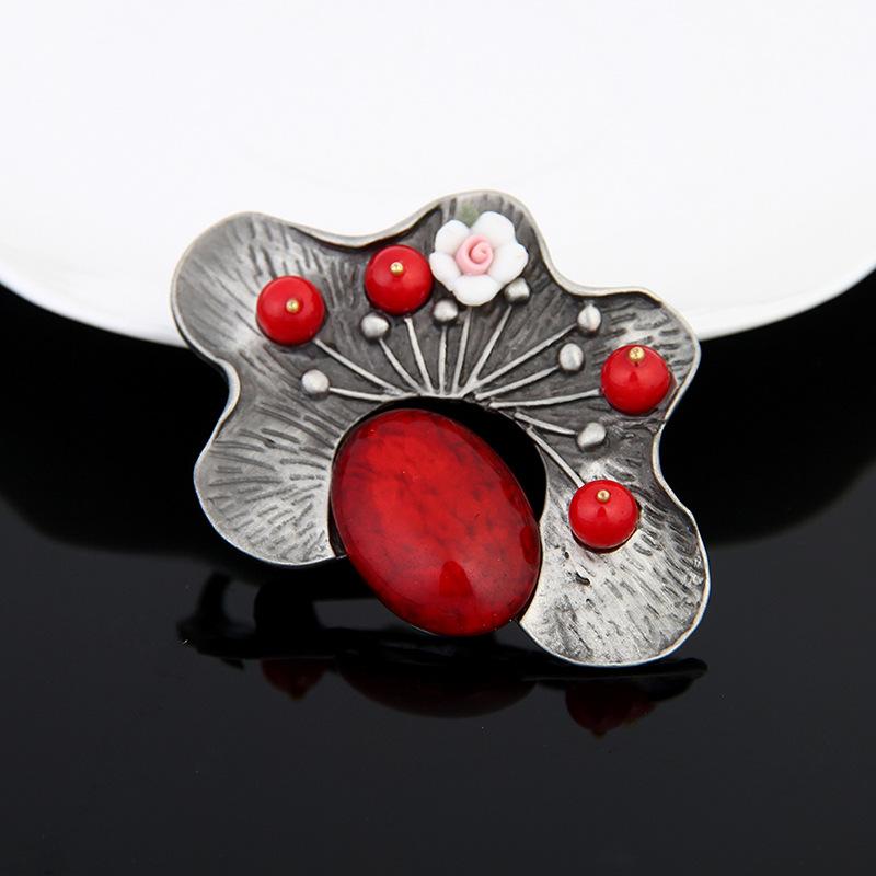 

Hot Brooch Clothing Premium Light Luxury Clothing Accessories Pin Accessories Flower Brooch Camellia Brooch