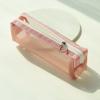 Nylon Mesh Candy Color Makeup Bags Brushes Case Large Capacity Student Clear Pencil Case Multifunctional Stationery Pencil Bag