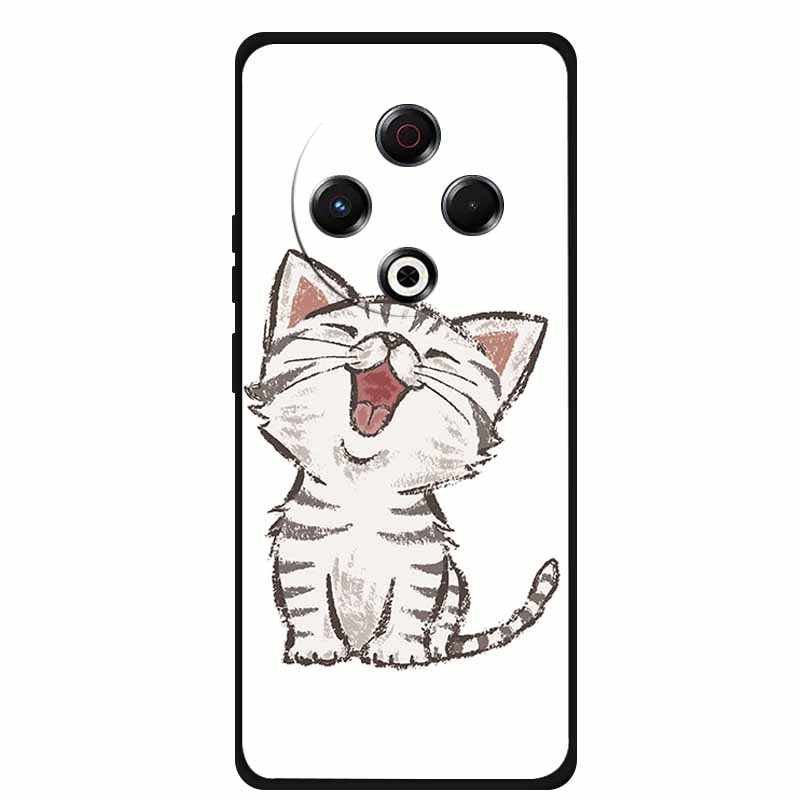 

For Tecno Spark 30 4G Phone Case Lion Wolf Soft Shockproof Black Silicone Back Cover For Tecno Spark 30 Case Spark30 Coque 6.78 Tecno Spark 30 4G