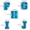 3D A~Z Letters Silicone Molds Epoxy Resin Mold DIY Crafts Polymer Clay Plaster Mold DIY Candle Handmade Soap Tools