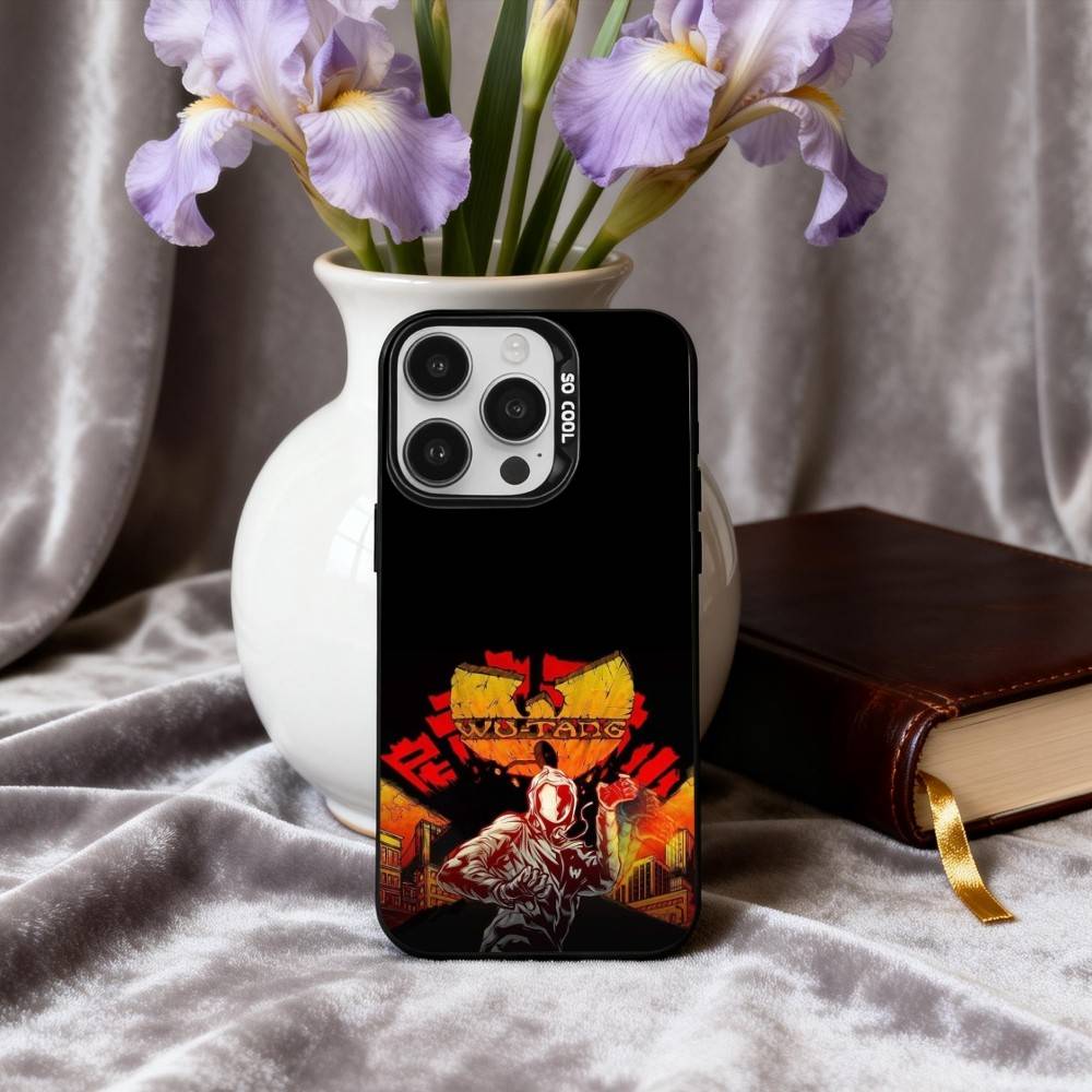 Wu-Tang Wu T-Tang C-Clan Ultra Phone Case For iPhone17,16,15,14,13,12,11 Plus,Pro Max Black Candy Silver Phone Case