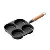 Dianjiang Multi-functional 4-Hole Cast Iron Frying Pan
