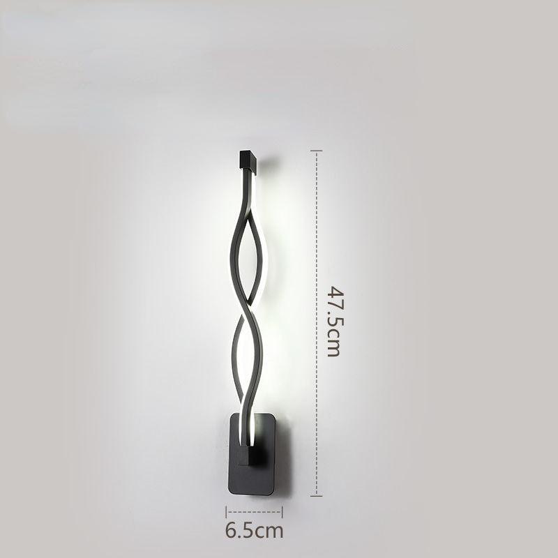 Simple Modern Bedroom Children's Room Lamp Bedside Aisle Living Room Bedroom Background Wall Lamp