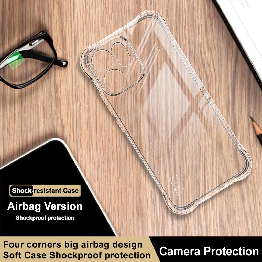 IMAK For Oppo Reno14 F 5G Case TPU Phone Cover Airbag Shockproof Protection